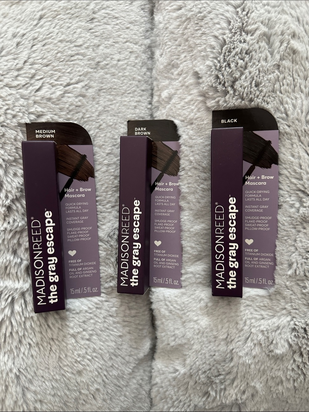 Madison Reed The Gray Escape Hair + Brow Mascara Trio